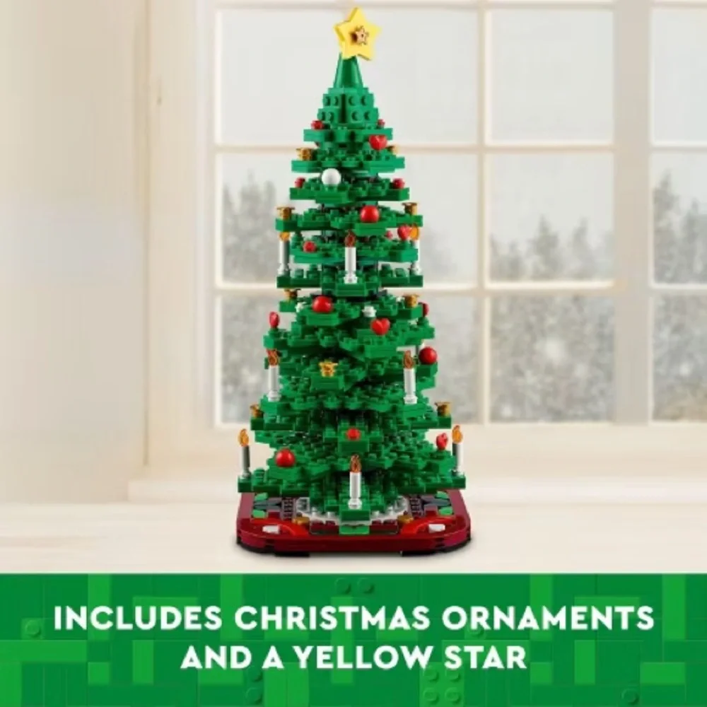 LEGO 40573 Christmas Tree Set NIB 2-in-1 Holiday Build Seasonal Decor Gift